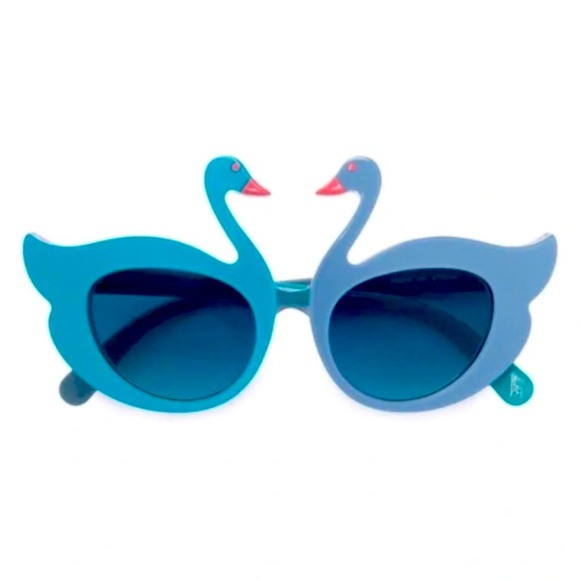 • STELLA McCARTNEY • LIMITED EDITION COLLECTION LUXURY SWAN SUNGLASSES .